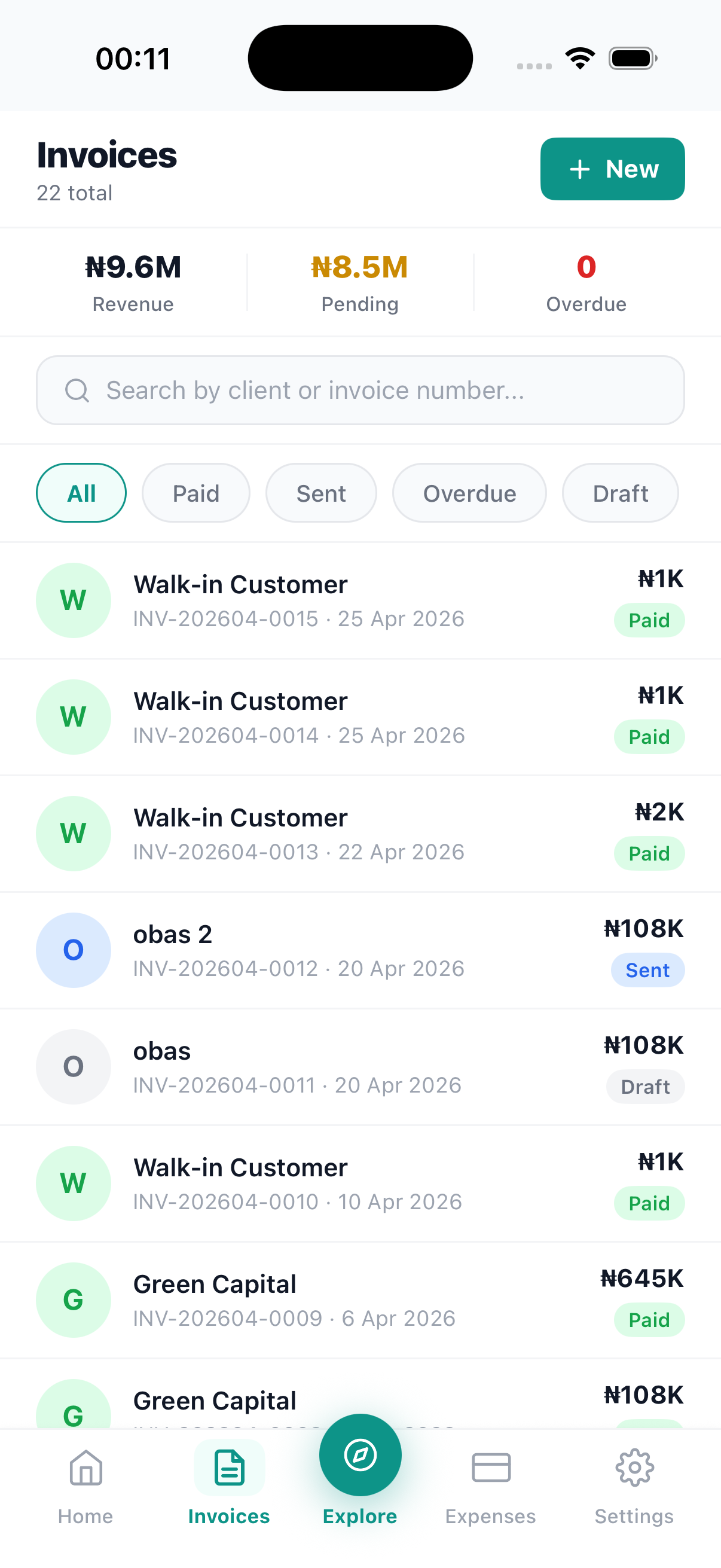 Invoice Management